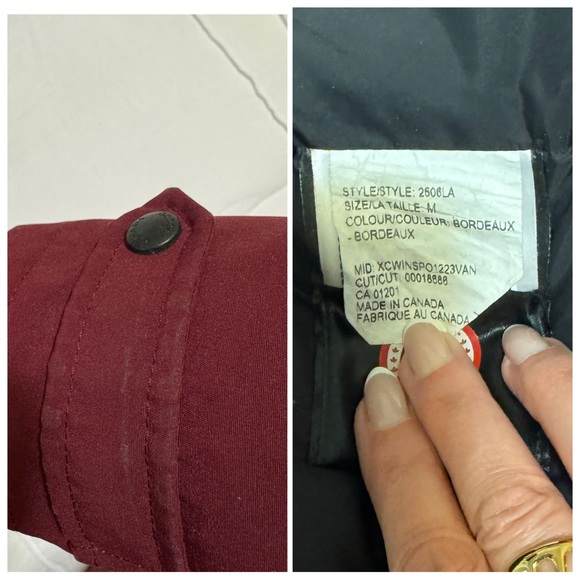 Canada Goose Women's Kensington Parka Size M Fusion Fit - Picture 15 of 15